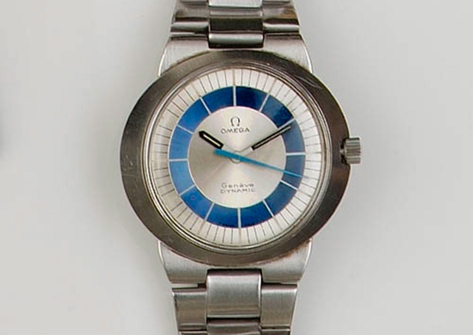 The first-generation Omega Dynamics in the 60s were very much of their era. Image:Bonhams 