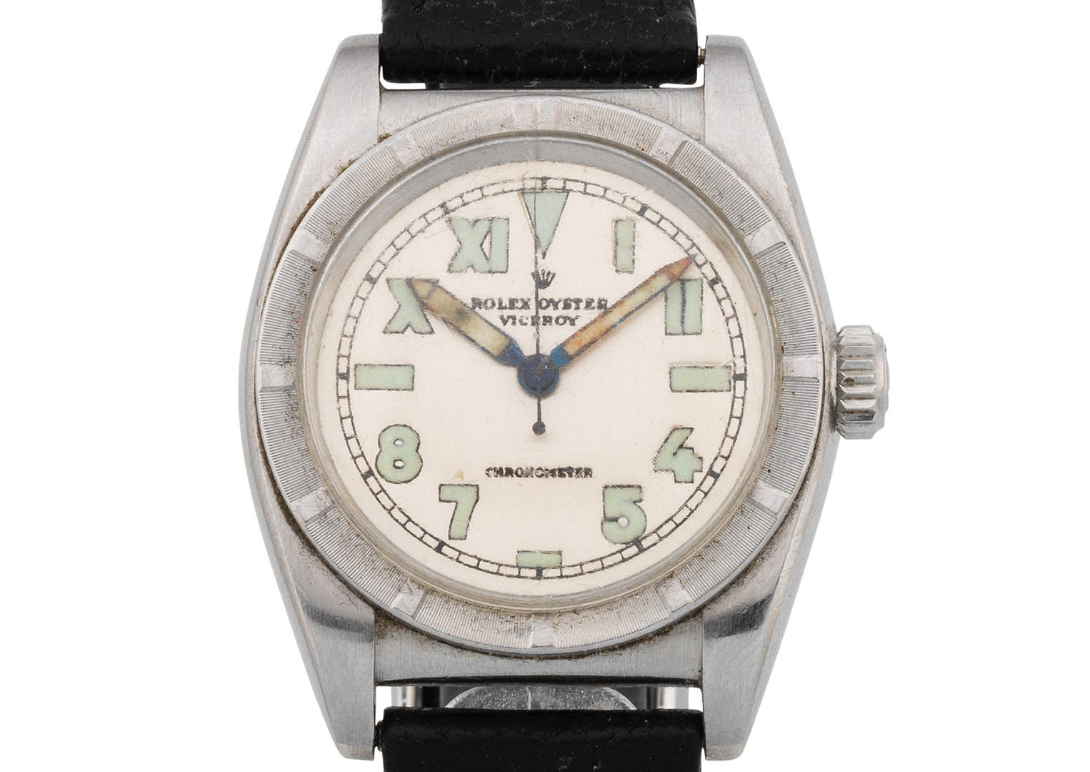 The Viceroy was an early Rolex model that was discontinued in the 1940s. Image courtesy of Bonhams