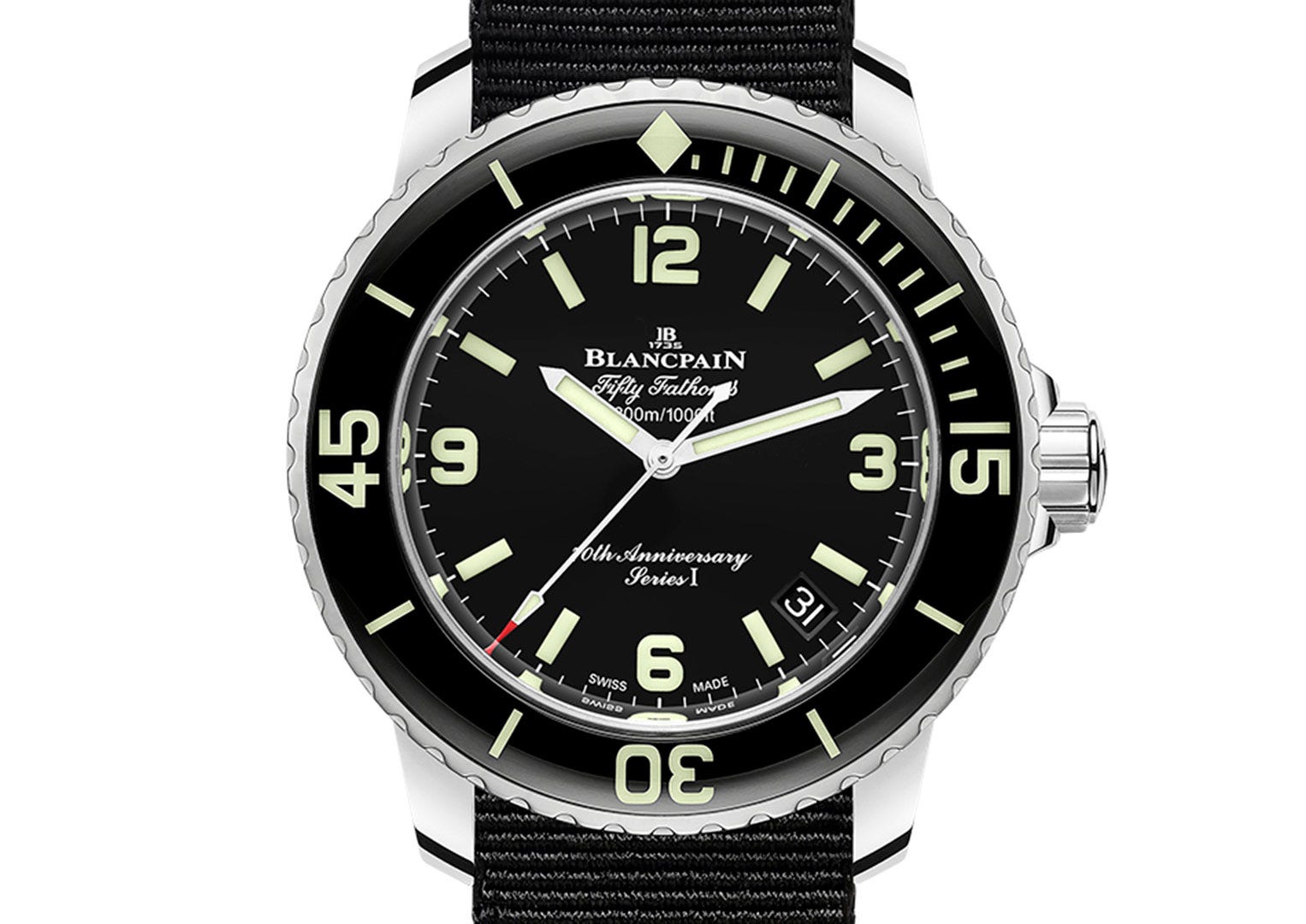 Blancpain has already kicked-off its Fifty Fathoms celebrations with this limited edition version