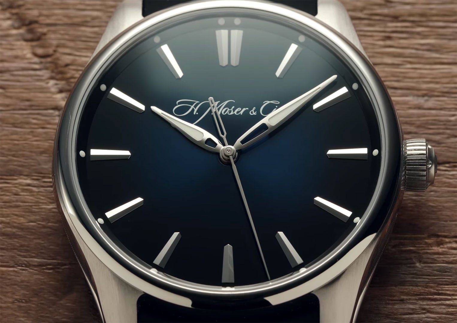 H. Moser & Cie. movements are made completely in-house