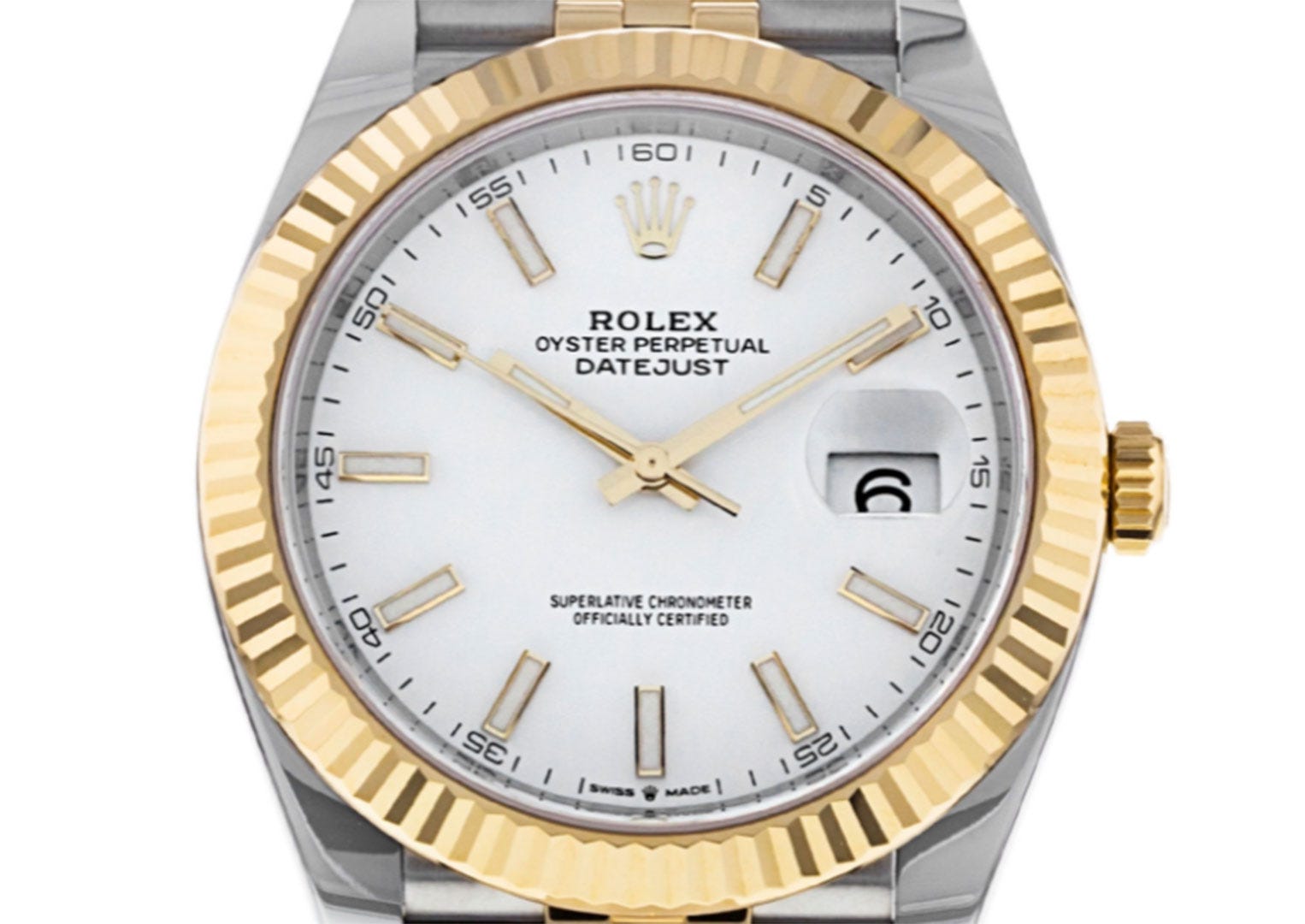 Bryan Ferry has been seen wearing a two-tone Rolex Day-Date, among other watches