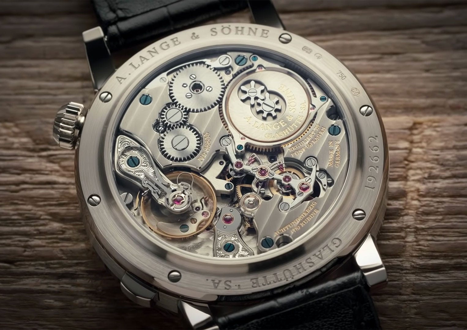 Along with other watch brands like Jaeger-LeCoultre and Vacheron Constantin, A. Lange & Söhne is owned by Richemont SA