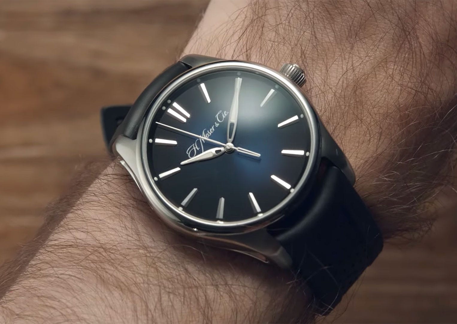 For H. Moser & Cie., the Geneva Seal isn’t enough; it has its own seal of excellence