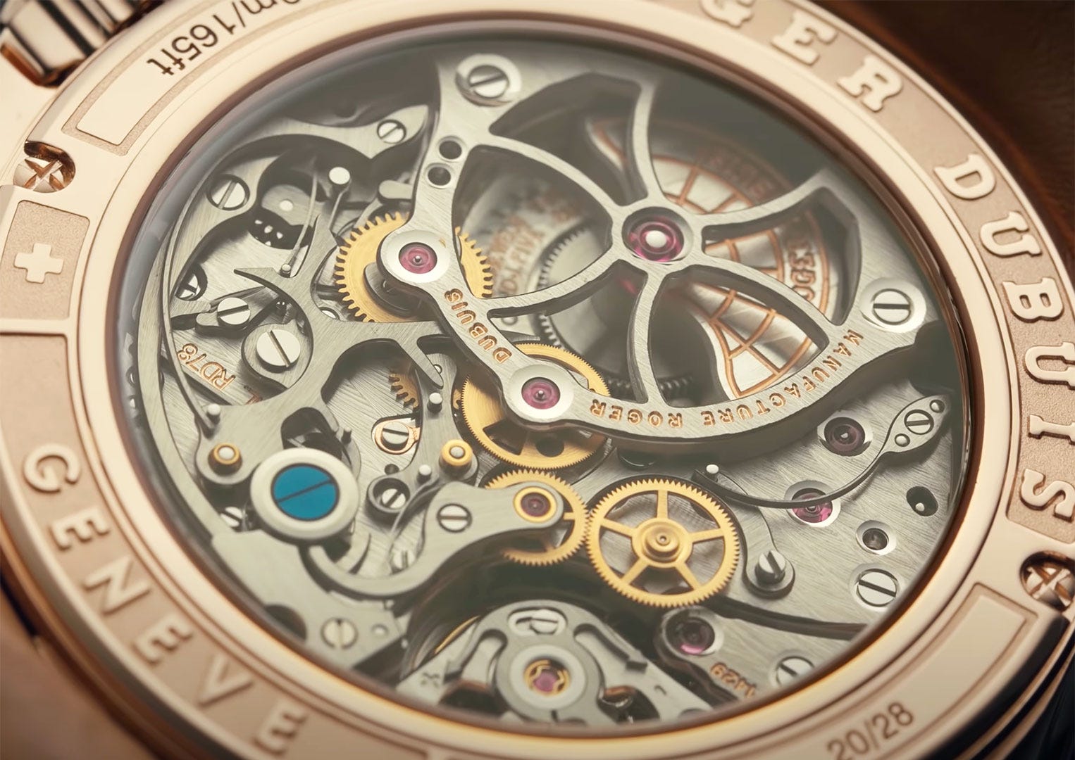 Since 1995, Roger Dubuis has produced 33 in-house movements