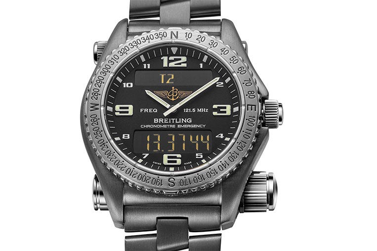 The watch for adventurers, thanks to the emergency beacon built in