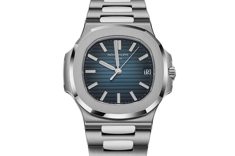 The Patek Philippe Nautilus is often considered a refinement of the Royal Oak design, and it's easy to see why