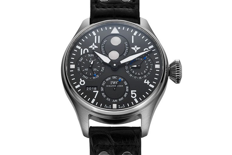 The Big Pilot Perpetual Chronograph is an impressive feat of engineering